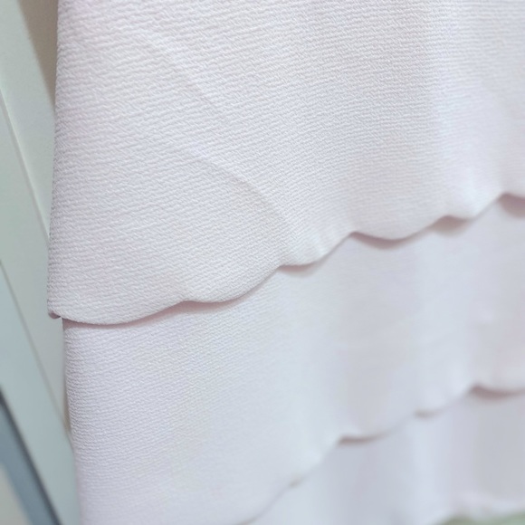 Club Monaco pastel pink scallop hem dress - Picture 13 of 13